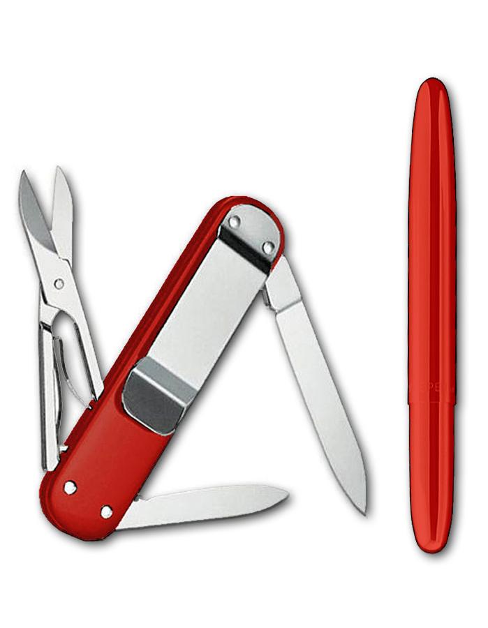 Swiss Army – Small Pocket Knife with Nail Clipper in Red – Merchant &  Rhoades