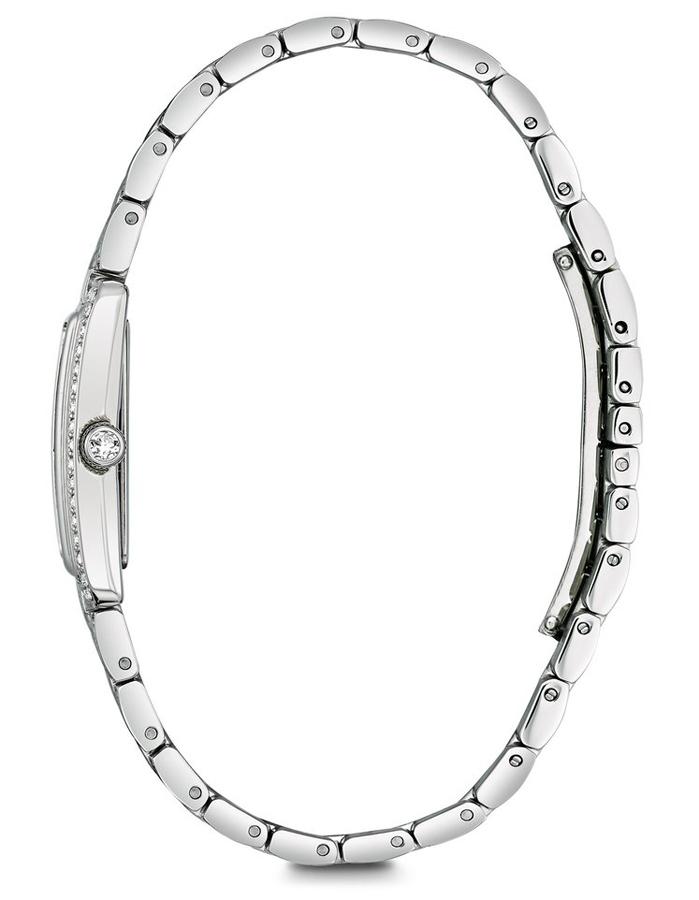 Bulova Womens Swarovski Crystal Watch - Rectangular - Pave Bulova Womens Swarovski Crystal Watch - Rectangular - Pave