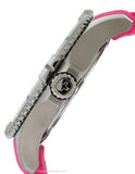 Wenger Womens Squadron Watch - Mother of Pearl Dial  Pink Silicone Strap - 01.0121.109B