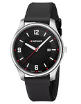 Wenger Mens City Active - Stainless - Black Dial & Strap - Red Accents - Date - 01.1441.109_9947a1a0-b246-4761-bc67-47f83b0366f3