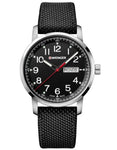 Wenger Mens Attitude Heritage Watch - Black Dial & Strap - Day/Date - 100m - 01.1541.105_4d49c91c-a1e6-41bc-91ed-497aec575dbc