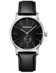 Wenger Mens Urban Classic Watch - Stainless Steel - Black Dial & Strap - 100m - 01.1741.102_836bb080-5a4e-46ab-a3a6-1dd90bdbc06a