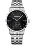 Wenger Mens Urban Classic Watch - Stainless - Black Dial - Bracelet - 100m - 01.1741.105_e6424c13-6fee-4a25-a284-203cd031a8ae