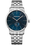 Wenger Mens Urban Classic Watch - Stainless Steel - Blue Dial - Bracelet - 100m - 01.1741.107_b889466c-f107-4324-a7c2-b51fdde26913