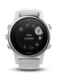Garmin Fenix 5S Multisport GPS Watch - Carrera White Silicone Band - Smartwatch - 010-01685-00A_402e6d2a-1cb6-41b5-9d52-ad0c6b361693