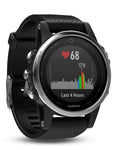 Garmin Fenix 5S Multisport GPS Watch - Black Silicone Strap - Smartwatch - 010-01685-02B_b41967c3-97ed-4536-9d46-353688006da0