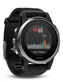 Garmin Fenix 5S Multisport GPS Watch - Black Silicone Strap - Smartwatch - 010-01685-02B_b41967c3-97ed-4536-9d46-353688006da0
