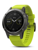 Garmin Fenix 5 Multisport Smartwatch- GPS- Slate Gray - Yellow Silicone Band - 010-01688-02_a1f70587-a3e2-493e-b8cf-6b67ccb6706c