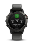Garmin Fenix 5 Sapphire Multisport Smartwatch - Slate Gray - Metal Band- Wi-Fi - 010-01688-20A