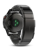 Garmin Fenix 5 Sapphire Multisport Smartwatch - Slate Gray - Metal Band- Wi-Fi - 010-01688-20B