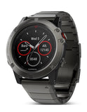 Garmin Fenix 5X Sapphire GPS Smartwatch - Slate Gray - Metal Band - Maps - 010-01733-04_61c434d6-87ff-4ee2-bfe1-1459c06d76f1