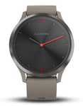 Garmin Vivomove HR Hybrid Smartwatch - Slate Gray - Sandstone Strap - Bluetooth - 010-01850-13A