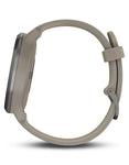 Garmin Vivomove HR Hybrid Smartwatch - Slate Gray - Sandstone Strap - Bluetooth - 010-01850-13B