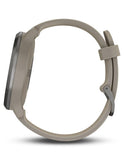 Garmin Vivomove HR Hybrid Smartwatch - Slate Gray - Sandstone Strap - Bluetooth - 010-01850-13B