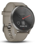 Garmin Vivomove HR Hybrid Smartwatch - Slate Gray - Sandstone Strap - Bluetooth - 010-01850-13C