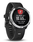 Garmin Forerunner 645 Smartwatch - GPS - Garmin Pay - Black Silicone Band - 010-01863-00C