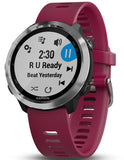 Garmin Forerunner 645 Music Smartwatch - GPS - Garmin Pay - Cerise Silicone Band - 010-01863-21_841b48b3-0bfb-4114-a04d-7470c541117d