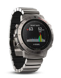 Garmin Fenix Chronos Luxury GPS Watch - Titanium - Bracelet - Smartwatch - 010-01957-01C
