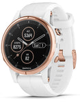 Garmin Fenix 5S Plus Sapphire Multisport Watch - Rose Gold-Tone - Carrera White - 010-01987-06_38e6121a-2d07-477f-952a-fb0f9e2c7aa0