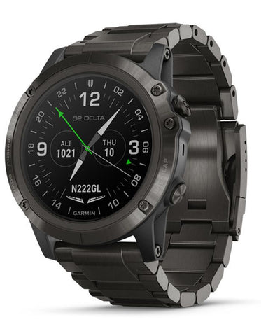 Garmin D2 Delta Aviator Mens Watch - Titanium Bezel - DLC Titanium Bracelet - 010-01989-30_c9d26fc2-4d60-46df-a3f9-e4540cf7ad71