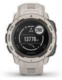 Garmin Instinct GPS Multipsort Watch - Tundra -  Heart Rate Monitor - 100M - 010-02064-01A