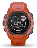 Garmin Instinct GPS Multipsort Watch - Flame Red -  Heart Rate Monitor - 100M - 010-02064-02A