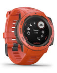 Garmin Instinct GPS Multipsort Watch - Flame Red -  Heart Rate Monitor - 100M - 010-02064-02C