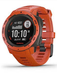 Garmin Instinct GPS Multipsort Watch - Flame Red -  Heart Rate Monitor - 100M - 010-02064-02