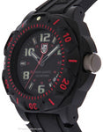 Luminox Mens Sentry Sport Watch - Black Dial - Polyurethane - Carbon PC Case - 0215.SLA