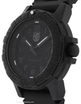 Luminox Midsize Leatherback Sea Turtle - Blackout - Rubber Strap - 100m - Date - 0301.BOA