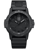 Luminox Mens Large Leatherback Sea Turtle Watch - All-Black - Strap - 100m - 0321.BO