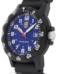 Luminox Mens LargeLeatherback Sea Turtle - Blue Dial - Strap - 100m - Date - 0323A