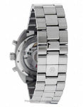 Movado Mens Datron Automatic Chronograph - Silver and Black - Stainless Bracelet - 0606365B