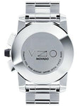 Movado Mens Vizio Chronograph - Black Dial - Stainless Steel - Bracelet - Date - 0606551B_d9628deb-810f-4de2-9cce-de02a57d1694