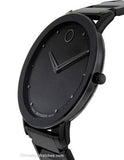 Movado Mens Sapphire Dress Watch - Stainless Steel Case – Black Soleil Dial - 0606882A_9a6a7ea5-e576-4055-b567-c385d42b60e2