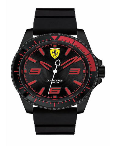 Scuderia Ferrari XX Kers Watch - Black Dial -  Black Metal - Black Silicone - 0830465