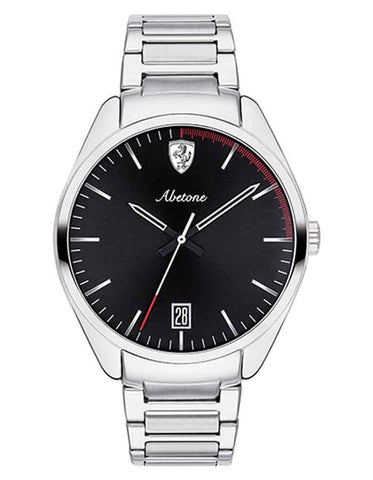 Scuderia Ferrari Mens Abetone Watch - Stainless Steel - Bracelet - Date - 0830502