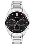 Scuderia Ferrari Mens Abetone Chronograph Watch - Stainless Steel - Bracelet - 0830505