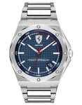 Scuderia Ferrari Aspire Watch - Stainless Steel - Blue Dial - Date - Bracelet - 0830530