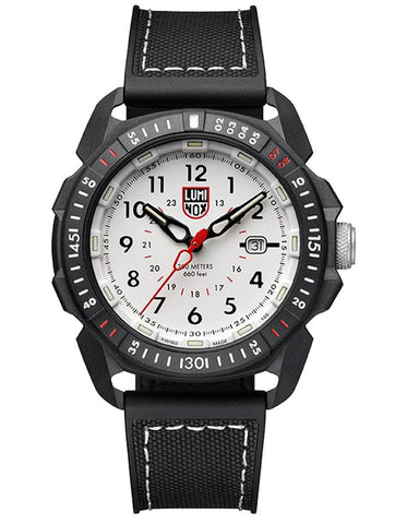 Luminox ICE-SAR Artic Mens Watch - Carbonox - White Dial - Black Rubber - 200M - 1007_9fb84e91-cc67-4d93-882a-3b56c5acc890