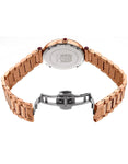 Bruno Magli Womens Miranda Rose Gold-Tone Watch - Checkered Dial - Bracelet - 11.171022.RSC_99aeb737-0025-4d18-aede-50bb16ffad4e