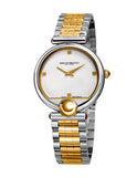 Bruno Magli Womens Miranda Two-Tone Watch - Checkered Dial - Bracelet - 11.171022.SW_20d201b1-7fff-4712-9dda-b86da3b61d8d