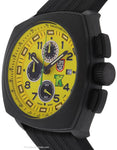 Luminox Mens Tony Kanaan PC Carbon - Yellow Dial - Black Case & Strap - 100m - 1105A