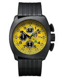 Luminox Mens Tony Kanaan PC Carbon - Yellow Dial - Black Case & Strap - 100m - 1105