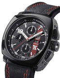 Luminox Mens Tony Kanaan Automatic - Black Steel - 100m - Day/Date - Red Accents - 1181A