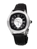 Bruno Magli Amadeo Mens Leather Dial Watch - Stainless Steel - Black Leather - 12.171041.SA_5829216f-a0d9-4319-90ea-2b73029aa2f3