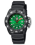 Luminox Scott Cassell Deep Dive Watch - Carbonox - Green Dial - Rubber - 300M - 1567B