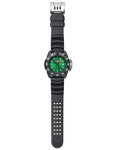 Luminox Scott Cassell Deep Dive Watch - Carbonox - Green Dial - Rubber - 300M - 1567C