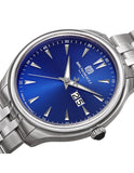 Bruno Magli Mens Luca Stainless Steel Watch- Bracelet Strap - Blue Dial - 16.171121.STBA_e219c91d-4f22-4d79-b05b-392461f5e817