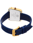 Bruno Magli Womens Emma Gold-Tone Signature - Embossed Leather Strap - Blue - 17.171141.GBC_6fd0e9f3-b4d0-4921-81f5-9cb7474f64bb